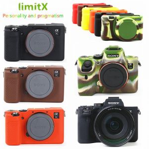 Silicone Case Armor Skin Camera Bag Cover for Sony ZV1 A7c A9 A7 A7R A7S Mark II III IV A7II A7SII A7RII A7III A7RIII A7RIV A9II