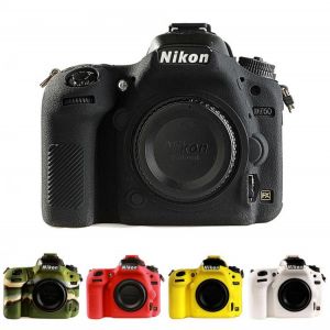 HQ Soft Silicone Rubber Case Skin for Nikon D500 D750 D800 D810 D850 Camera