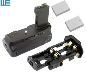 BG-E8 Battery Grip +2 x LP-E8 LPE8 for Canon BG-550D Rebel T2i, T3i, T4i,  for EOS 550D, 600D, 650D, 700D, Kiss X4 Cameras.