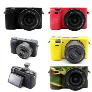 Silicone Armor Skin Camera Case Body Cover Protector for Sony A6000 Digital Camera ILCE-6000