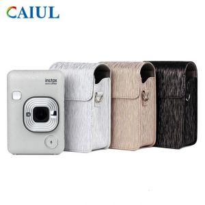 Fujifilm Instax mini Liplay Camera Accessory Artist Oil Paint PU Leather Instant Camera Shoulder Bag Protector Cover Case Pouch
