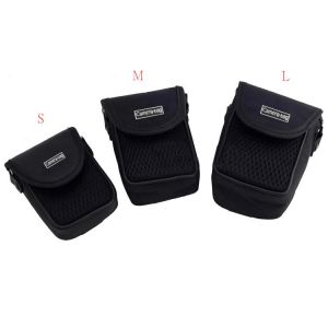 For Sony DSC-RX100~DSC-RX100M7 HX90 Universal Digital Camera Bag Card Bag  for Canon Shock-proof Cloth Bag Overlay Waist Bag