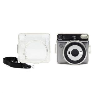 Transparent Crystal Protective Shell Case Crystal Plastic Camera Case For FUJIFILM Instax SQUARE SQ6