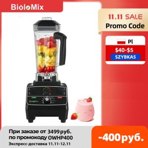 BPA Free 2L Jar 2200W Professional Smart Timer Pre-programed Blender Mixer Juicer Food Processor Ice Smoothies Crusher