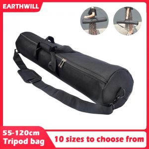 Thickened 55-120cm Light Stand Tripod Monopod  Camera  Case Portable Monocular Telescope Fishing Rod Box Oxford Cloth Photo Bag