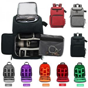 Multi-functional Dslr Camera Bag backpack universal Photography Waterproof Knapsack Large Capacity Portable Travel Video Photo