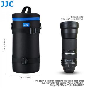 JJC Camera Lens Case for Canon RF 800mm F11 / Tamron SP 150-600mm F5-6.3 / Sigma 150-500mm F5-6.3 / Nikon AF-S NIKKOR 200-500mm