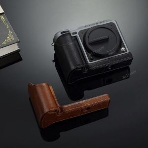 AYdgcam Genuine Leather Camera Body Half Case For Hasselblad X1D II 50C /X1D2 X1DII Handmade Leather Case