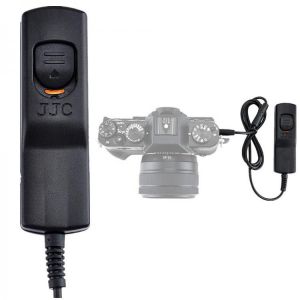 JJC Cable Wired Shutter Release Remote Control for Fujifilm X-T100 X-A7 XT100 XT4 XT3 XH1 XPro3 XPro2 XT30 XT20 Replace RR-100