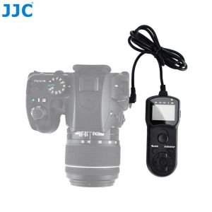 JJC Camera Wired Timer Remote Shutter Release Cord For Pentax K-70/KP Replace CS-310