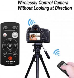 AODELAN ML-L7A Wireless Camera Remote Control Shutter Release for Nikon Zfc A1000 B600 P1000 P950 Z50, Replace Nikon ML-L7