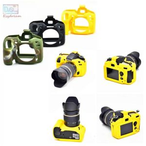 Soft Silicone Rubber Protective Body Cover Case Skin Frame Housing for Nikon D7200 D7100 Camera