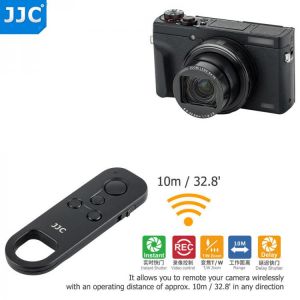JJC BR-E1 Wireless Remote Control Controller for Canon EOS R3 M50 Mark II 6D Mark II R5 R6 R RP 90D 77D 850D 200D II M200 M50