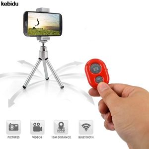 kebidu Self-timer Selfie Wireless Bluetooth Remote Shutter Monopod Self Timer for iPhone IOS Samsung Android For xiaoni Oppo
