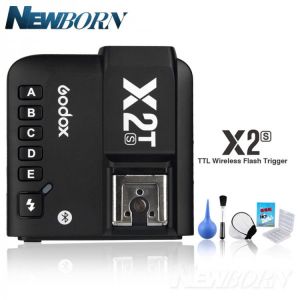 Godox X2T-S TTL 1/8000s 2.4G Wireless Trigger Transmitter for Sony DSLR Cameras and Godox TT350S V860II-S TT685-S