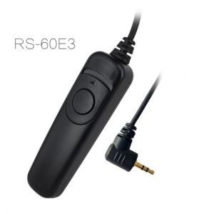 RS-60E3 Remote Shutter Release camera remote Controller cord for Canon 500d 450d 700D 650D 550D 60D 600d G1X/G15/G12 1000d 1100d