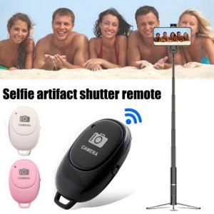 Camera Shutter Remote Control Bluetooth Wireless Selfie Button Clicker For Android/iOS Smartphone Selfie Artifact Control