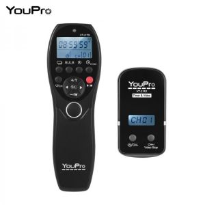 YouPro VT-2 LCD Timer Shutter Release Video Transmitter Receiver for Sony Cameras Camcorders Wireless Remote Control Commander
