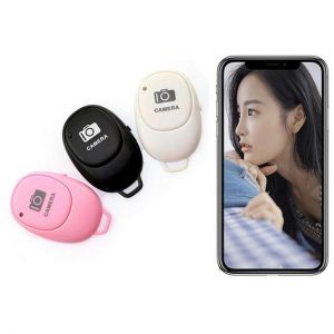 Mini Bluetooth Remote Control Button Wireless Controller Self-Timer Camera Stick Shutter Release Phone Selfie