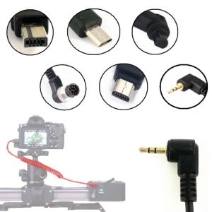 2.5mm Camera Cable Release Shutter Remote Control Connecting Cord for Zeapon Micro 2 Micro2 E600 E800 / Motorized Micro 2 Slider