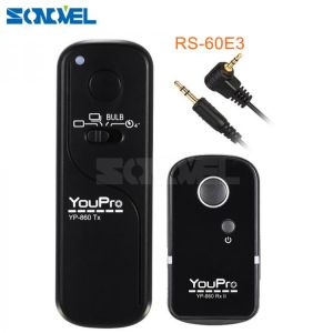 Wireless Shutter Release Remote Control RS-60E3 For Canon 1300D 1200D 850D 800D 760D 750D 700D 650D 600D 200D 100D 80D 77D 60D