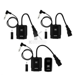 Godox DM-16 Transmitter + 3x Receiver Set Wireless Studio Strobe Flash Trigger 16 Channels for Camera Canon Nikon Olympus Pentax