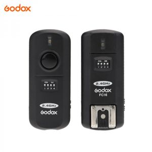 Godox FC-16 Flash Trigger 2.4GHz 16 Channels Wireless Remote Flash Studio Strobe Trigger Shutter for Canon 5D 6D 7D 5D Mark III