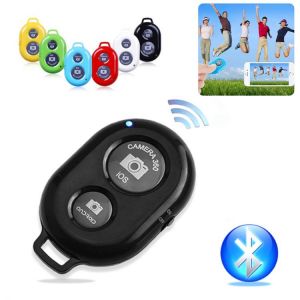 Mini Shutter Release Button Controller Adapter Photograph Control Iphone Android Bluetooth Remote Button For Selfie Phone Camera