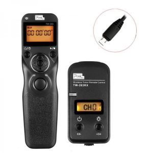 Pixel TW-283/S2 Wireless Trigger Remote Shutter Release Timer Control For Sony a7 a7II a7S a3000 a5000 a6000 a58 DSC-RX10 HX300