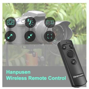 BR-E1 Wireless Remote Control Shutter Release for Canon EOS R5 R6 R RP 850D 6D Mark II 90D 77D 800D 250D M200 M50 Mark II