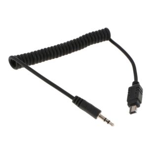 3.5mm to MC-DC2 N3 Remote Shutter Release Cable for Nikon D7000,D5100,D3200