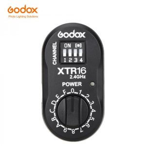 Godox XTR-16 2.4G Wireless Receiver for X1C X1N XT-16 Transmitter Trigger AD360,DE,QT,DP,QS,GS,GT Series