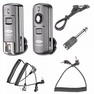 Neewer FC-16 Multi-Channel 2.4GHz 3-IN-1 Wireless Flash/Studio Flash Trigger with Remote Shutter for Canon 1100D 100D 700D 7D 6D