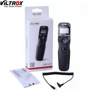 Viltrox MC-C3 LCD Timer Remote Shutter Release for Canon C3 6D 7D 1D Mark IV 5DII III 40D 50D 30D