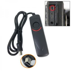 Shutter Release Cable Cord Wired Remote Control Replace RR-80 RR80 for Fujifilm X-E1 XE1 Fuji HS20 HS22 HS30 HS33 S205 X-S1 S200