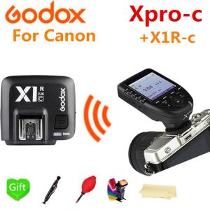 Godox Xpro-C HSS E-TTL flash Transmitter Trigger + X1R-C For Canon GODOX V860II-C TT685-C TT600 TT305C SK400II V350C Flash