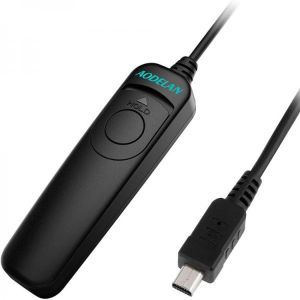 AODELAN O6 Shutter Release Cable Remote Control for Olympus OM-D E-M1, E-M5, E-M10; Evolt E400, E410, E420, E620 Replaces RM-UC1
