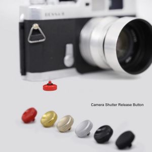 Concave Surface Pure Copper Camera Shutter Release Button for Leica/Canon/Nikon/Fujifilm XT20/X-T2/ X100T/X-T10/X100/X10/XE1