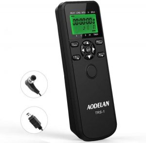 all in one place אביזרים AODELAN TRS-1 Camera Shutter Release Timer Remote Control for Nikon Z6 Z7 Coolpix P1000 D850 D700 Replace MC-DC2 MC-36 MC-30A