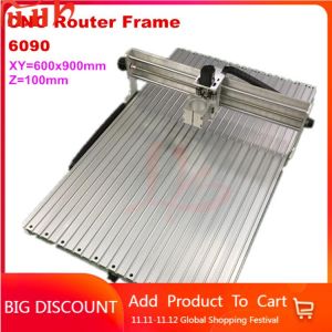 CNC 6090 engraving machine frame wood router DIY big work area 60x90cm without motors factory use