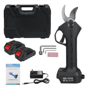 21V Cordless Electric Pruning Shears 30mm Max Cutting Garden Pruner with Lithium-ion Battery Garden Tool for 18V Makita Battery