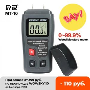 RZ Wood Moisture Meter Hygrometer Timber Damp Detector Tree Density Digital Wood Humidity Tester