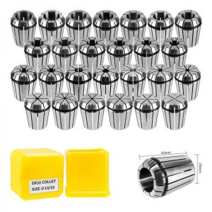 ER11 ER16 ER20 ER25 ER32 ER Precision spring collet chuck 0.008mm for CNC milling tool holder Engraving machine spindle motor