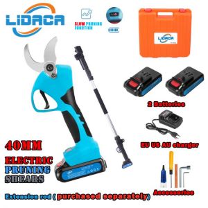 21V Cordless Pruner Lithium-ion Pruning Shear Efficient scissors Bonsai Electric Tree Branches garden tools electric SC-8605