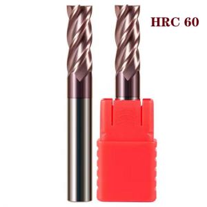 5 6 7 8 mm End Mill 4 Flute Carbide Milling Cutter HRC60 Metal Milling Cutter CNC Extended Cutter 50L 75L 100L 150L
