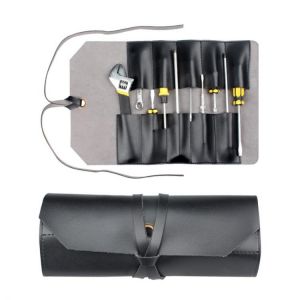 Leather Big Tool Roll Up Bag Portable Carry on Pouch Storage Woodworking Tools Organizer Bicycle Repair Tool Kit Bag