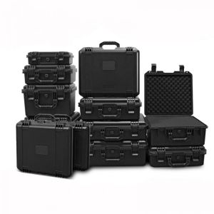 Waterproof Toolbox Impact Resistant Safety Case Suitcase Tool box File Box Equipment Camera Tool Case with Pre-cut Foam Lining