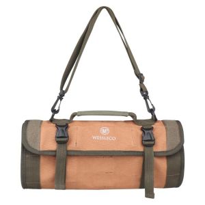 WESSLECO Folding Roll Bags For Tool Practical Carrying Handles Roll Organizer Rolling Tool Bag Pouch Storage for Electrician