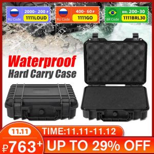 9 Sizes Waterproof Hard Carry Tool Case Bag Storage Box Camera Photography with Sponge for tools