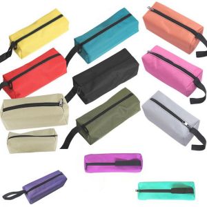 2021 Oxford Canvas Waterproof Storage Hand Tool Bag Screws Nails Drill Bit Metal Parts Fishing Travel Makeup Organizer Pouch Bag